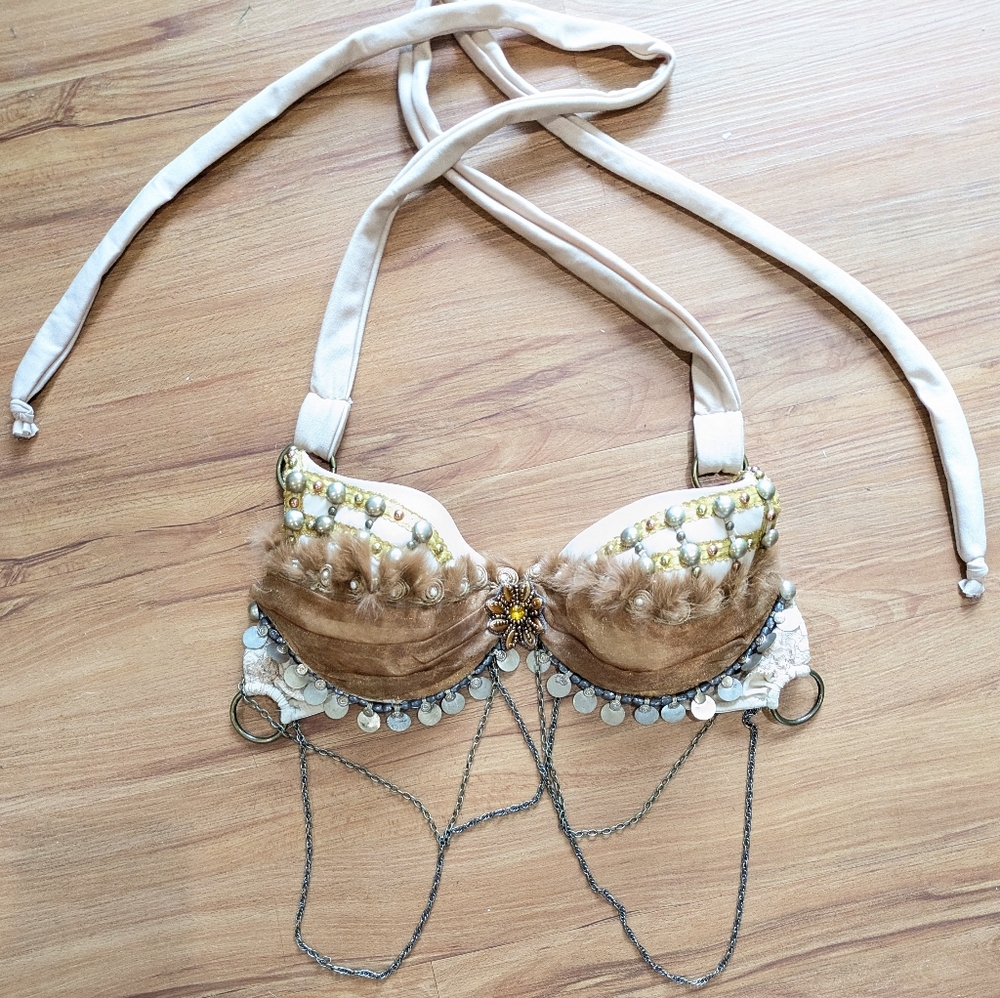 Embellished Halter Bra - Picture 6 of 9